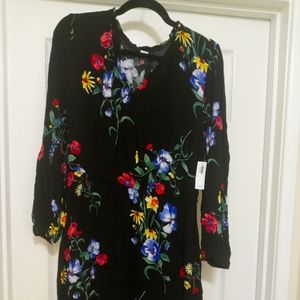 Old Navy Floral dress, size L, Multicolored